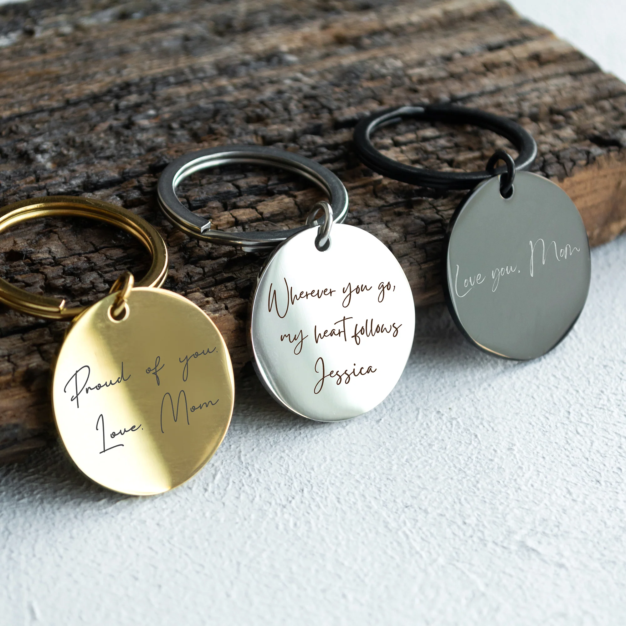 Handwriting Keychains